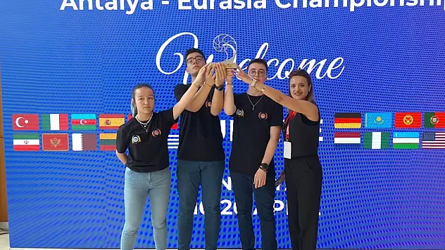 Ilgınlı öğrenciler Dünya Robot Şampiyonasına katılacak