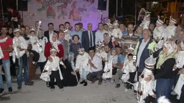 Bozkır'da sünnet şöleni gelenekselleşiyor