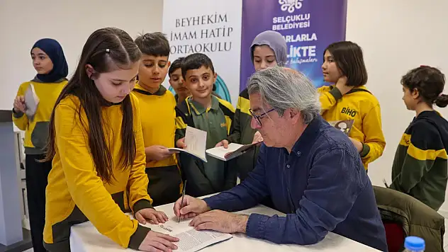 Selçuklu'da yazarlar öğrencilerle buluşuyor