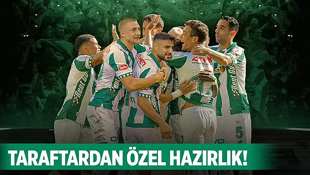 Konyaspor taraftarı final için hazırlığını yaptı!