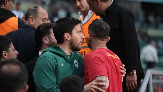 Abdülkerim Bardakçı, Konyaspor taraftarı ile tartıştı