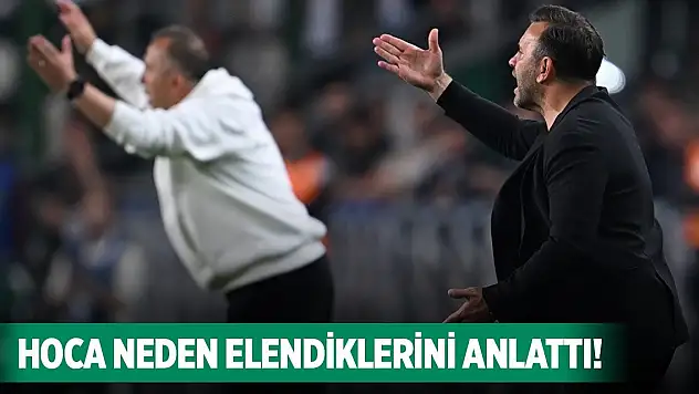 Konyaspor'da Recep Uçar ağır yenilginin nedenini anlattı!