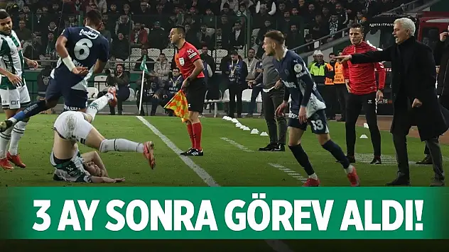 Konyaspor maçının olaylı hakemi görev aldı!