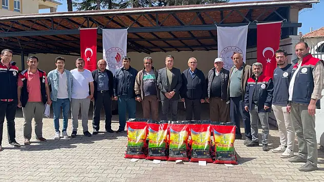 Üreticiye tohum  desteği sürüyor