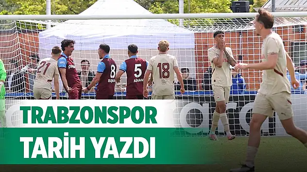 Son Dakika! Trabzonspor UEFA Gençlik Ligi'nde finale yükseldi