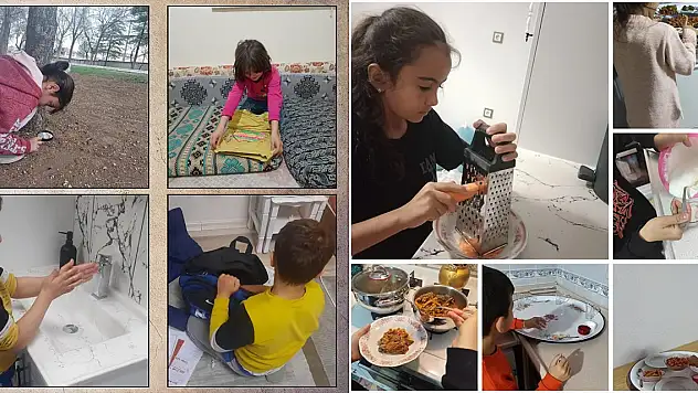 Altınekin'de öğrenciler hayatı öğreniyor