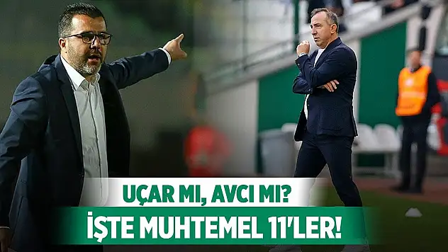 Konyaspor- A.Demirspor, Muhtemel 11'ler!