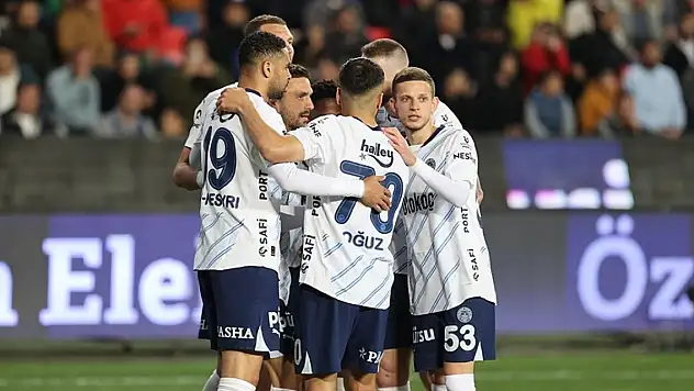 Fenerbahçe, Gaziantep'te ikinci yarı açıldı