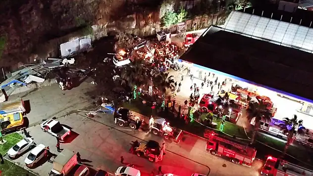 Samsun'da oto yıkamacıdaki heyelanda baba ve 2 kızı öldü