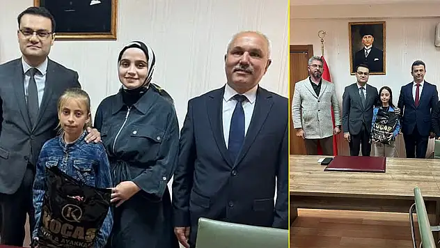 Sarayönü'nde dereceye giren öğrencilere ödül