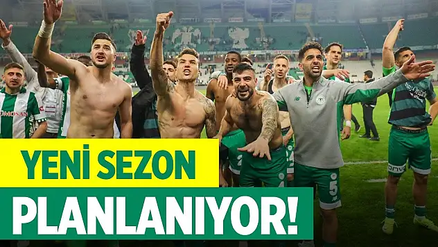 Konyaspor gelecek sezonu planlıyor!