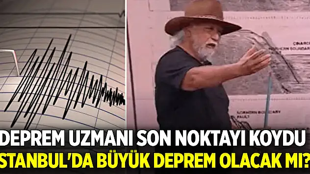 İstanbul'da büyük deprem olacak mı? Deprem Uzmanı Üşümezsoy son noktayı koydu