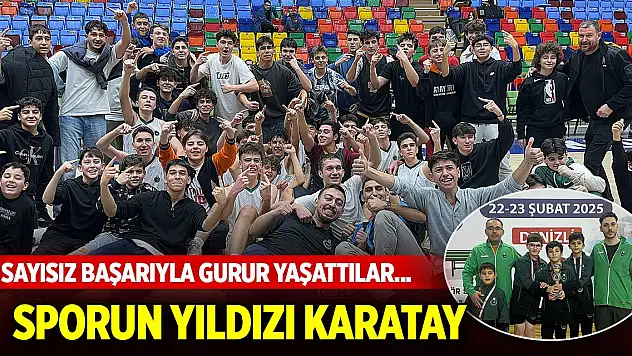 Sayısız başarıyla gurur yaşattılar... Sporun yıldızı Karatay