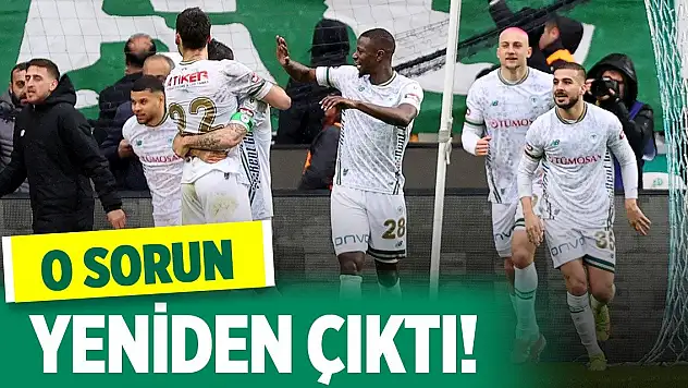 Konyaspor o sorun hakkında konuştu!