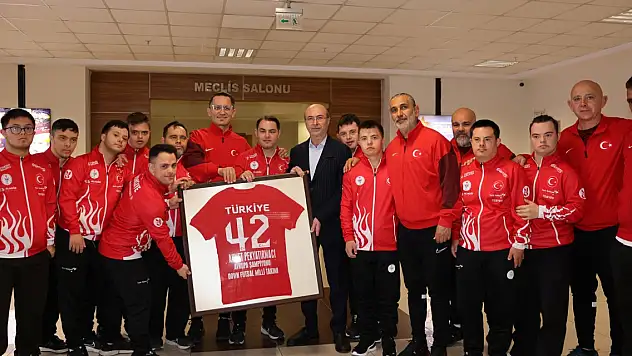 Başkan Pekyatırmacı, özel sporcuları ağırladı