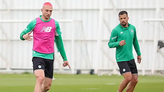 Konyaspor, Antalyaspor maçının taktiğini çalıştı