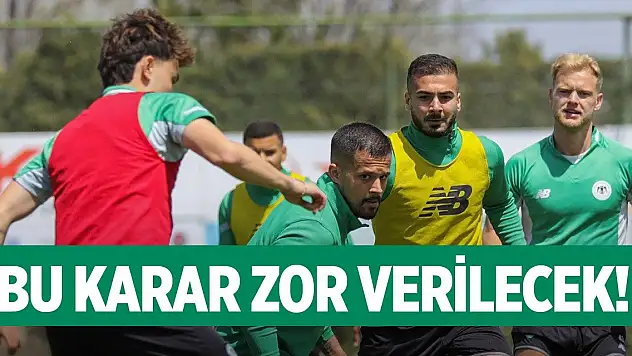 Konyaspor'da o forma için iki aday!