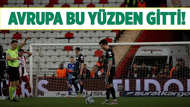 Konyaspor o kayıplara çözüm bulamadı!
