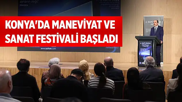 Konya'da maneviyat ve sanat festivali başladı