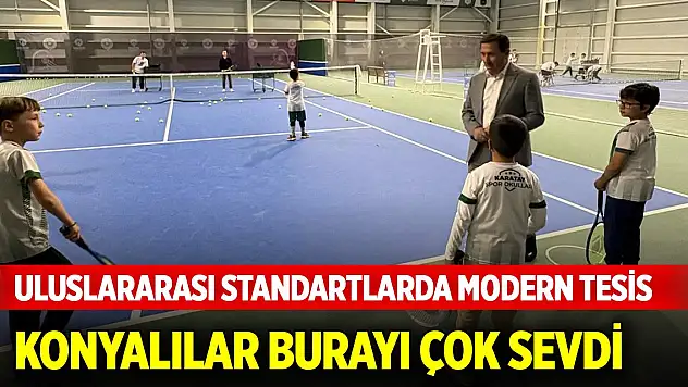 Konya'nın uluslararası standartlarda modern tesisi ile eşsiz spor deneyimi