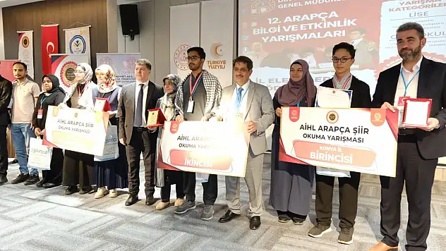 12. Arapça Bilgi ve Etkinlik Yarışması Konya İl Finalleri coşkuyla gerçekleştirildi