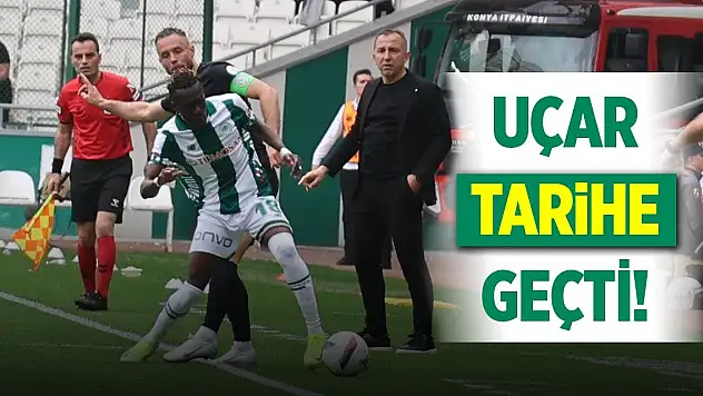 Konyaspor'da Uçar galibiyet sonrası konuştu!