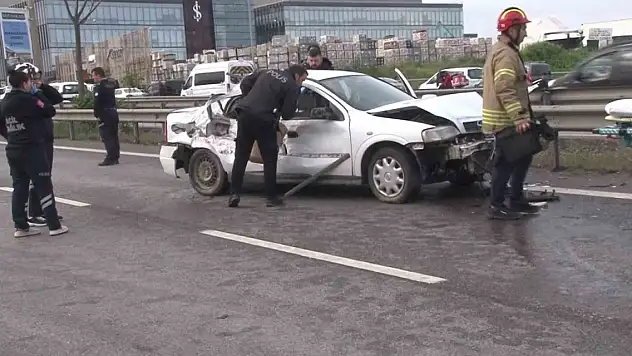 Otomobil takla attı :1 ölü