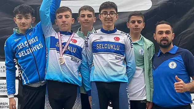 Konya'yı gururlandırdı... Selçuklu Bisiklet Takımı zirvede