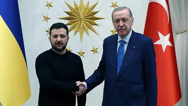 Cumhurbaşkanı Erdoğan Zelenskiy ile görüştü