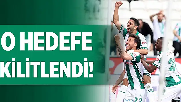 Konyaspor'un 1 hedefi kaldı!