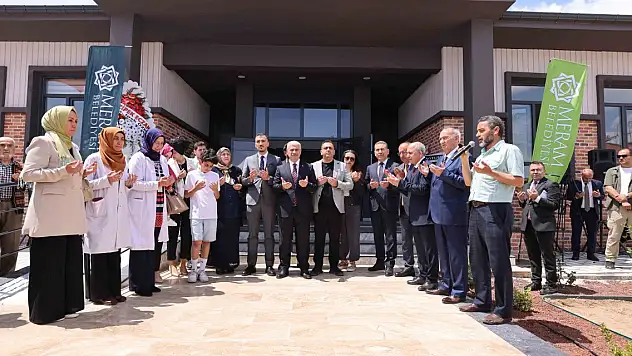 Meram'a bir yatırım daha! Törenle açıldı