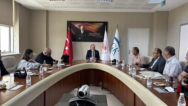 Konya'da Sosyal Güvenlik Haftası dolayısıyla basın toplantısı yapıldı