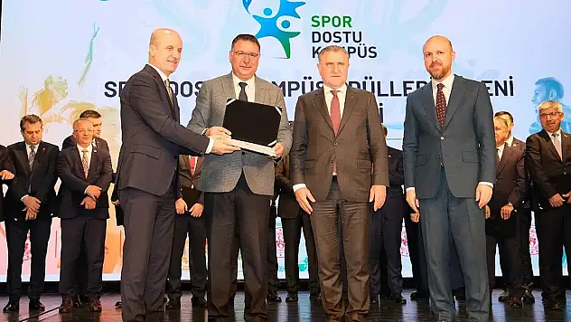 Konya'daki üniversite örnek oluyor... Ödüle layık görüldü