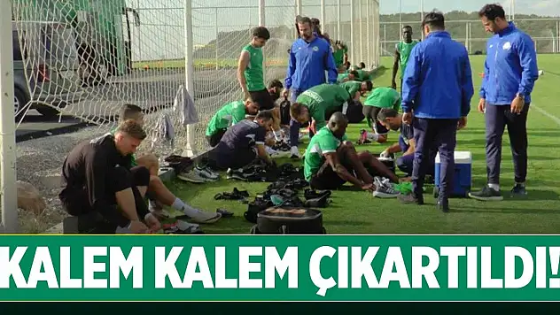 Konyaspor'da bu oyuncular maça yetişemeyecek!