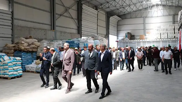 Konya'nın ilçesinde gübre üretim tesisi açıldı