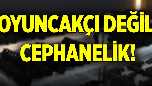 Masum görünen oyuncakçıdan cephanelik çıktı!