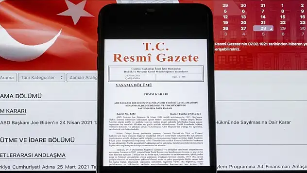 6 siyasi partiye yönelik mali denetim kararları Resmi Gazete'de