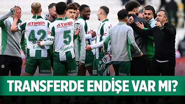 Konyaspor'da teknik heyetten transfer yasağı görüşü!