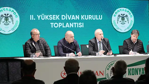 Konyaspor'da Divan için kritik çağrı yapıldı!