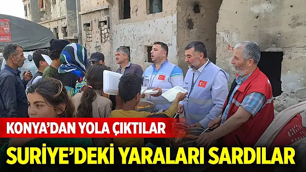 Suriye'deki yetim okulu, Konya'dan misafirleri ağırladı