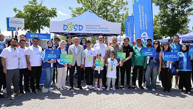 DOSD'un özel çocukları umuda Muhammed Eren rekora koştu