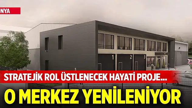 Konya'da stratejik rol üstlenecek hayati proje... O merkez yenileniyor