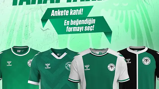 Konyaspor taraftarının anketteki favori forması!