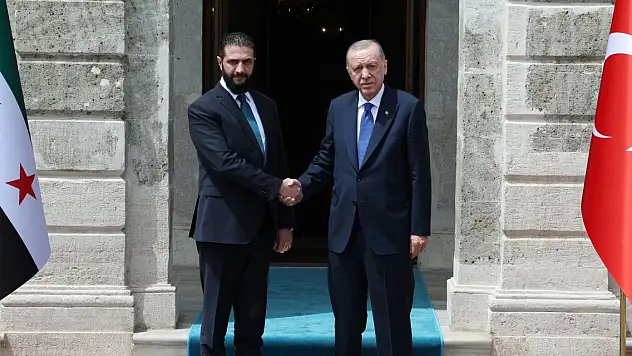 Son Dakika! Cumhurbaşkanı Recep Tayyip Erdoğan, Ahmed Şara ile görüştü