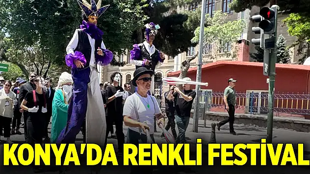 Konya'da renkli festival başladı