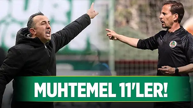 Konyaspor-Alanyaspor, Muhtemel 11'ler çıkartıldı!