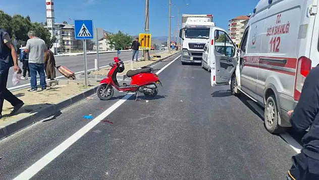 Feci kazada ağır yaralanan motosiklet sürücüsü yaşam savaşına yenik düştü