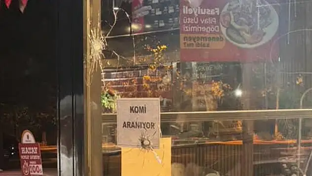 Dönerci ve rezidansa kurşun yağmuru