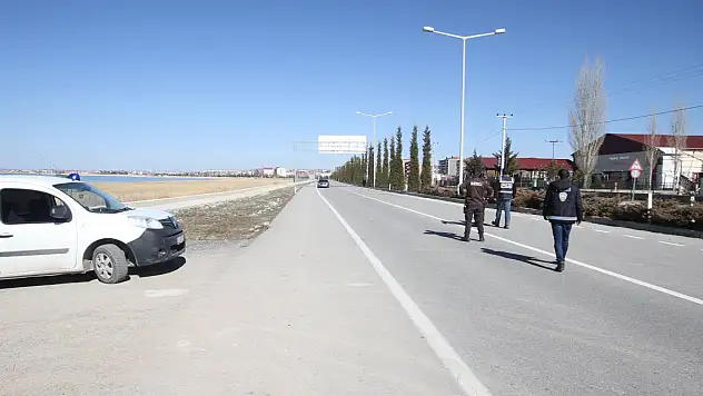 Konya'da drift atan sürücü kaçamadı