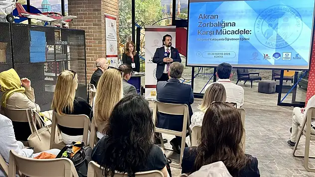 Konya'da akran zorbalığına karşı ortak mücadele